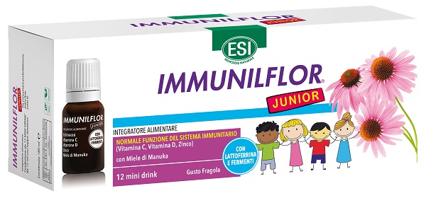 ESI IMMUNILFLOR MINI DRINK JUNIOR 12 MINI DRINK - farmasconti.eu