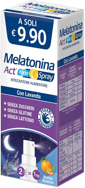 MELATONINA ACT FORTE SPRAY 15 ML - farmasconti.eu