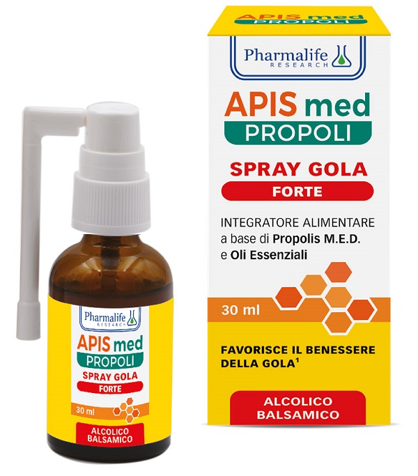 APIS MED PROPOLI SPRAY GOLA FORTE 30 ML - farmasconti.eu