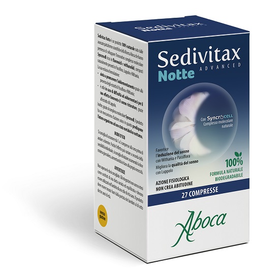 SEDIVITAX NOTTE ADVANCED 27 COMPRESSE - farmasconti.eu