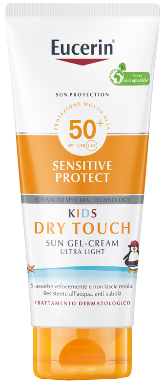 EUCERIN SUN KIDS DRY TOUCH GEL CREAM SPF50+ 200 ML - farmasconti.eu