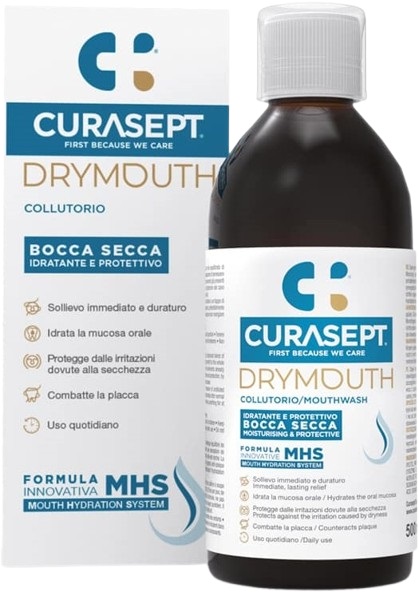 CURASEPT DRYMOUTH COLLUTORIO 500 ML - farmasconti.eu