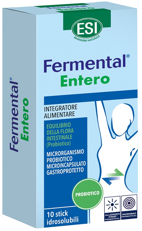 ESI FERMENTAL ENTERO 10 STICK IDROSOLUBILI - farmasconti.eu