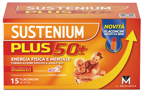 SUSTENIUM PLUS 50+ 15 FLACONCINI - farmasconti.eu