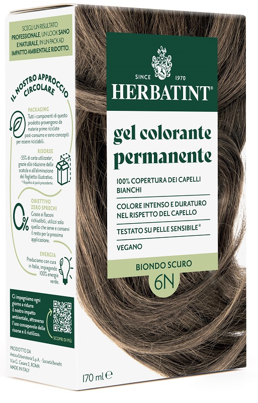 HERBATINT 6N BIONDO SCURO 170 ML - farmasconti.eu