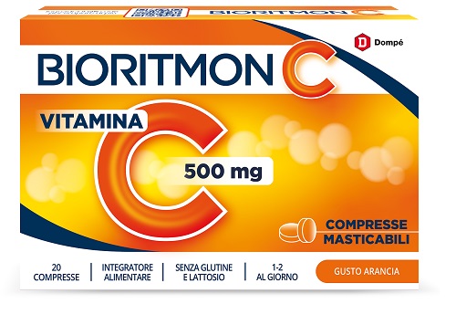 BIORITMON C 500MG VITAMINA C 20 COMPRESSE MASTICABILI - farmasconti.eu