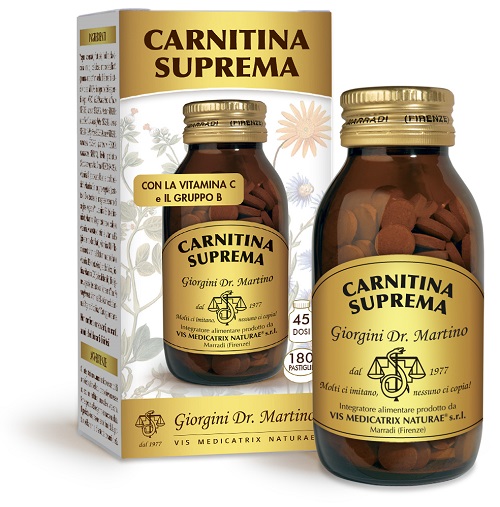 CARNITINA SUPREMA 180 PASTIGLIE 90 G - farmasconti.eu